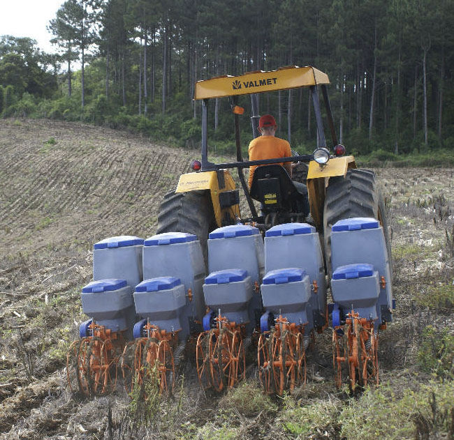 Konventionelle Drillmaschine H L Plantknapik Reihen Mit