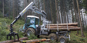 Traktor / mechanisches Getriebe / für Forstwirtschaft