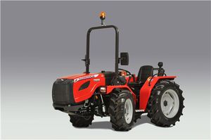 Traktor mit mechanisch getakteter Übersetzung / mit ROPS / kompakt / mit Gelenk