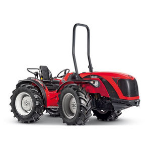 Traktor mit mechanisch getakteter Übersetzung / mit Kabine / mit ROPS / isodiametrisch