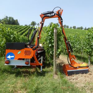 montierter Hydraulischer Freischneider / Schlagkreuz / zusammenklappbar / für Unkraut