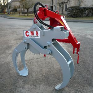 Rundholzzange für Kräne