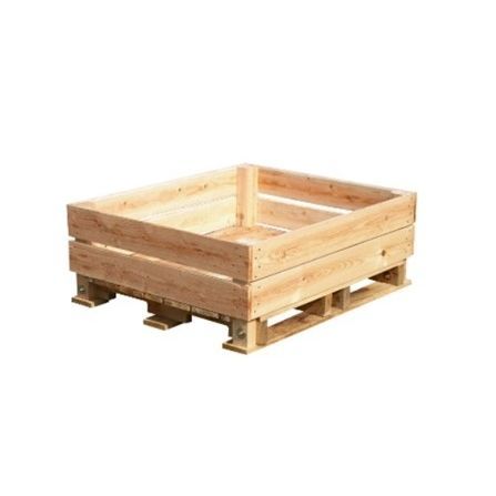 Caja palé de ciruelas Palox Prunes BARBARIE SAS de madera