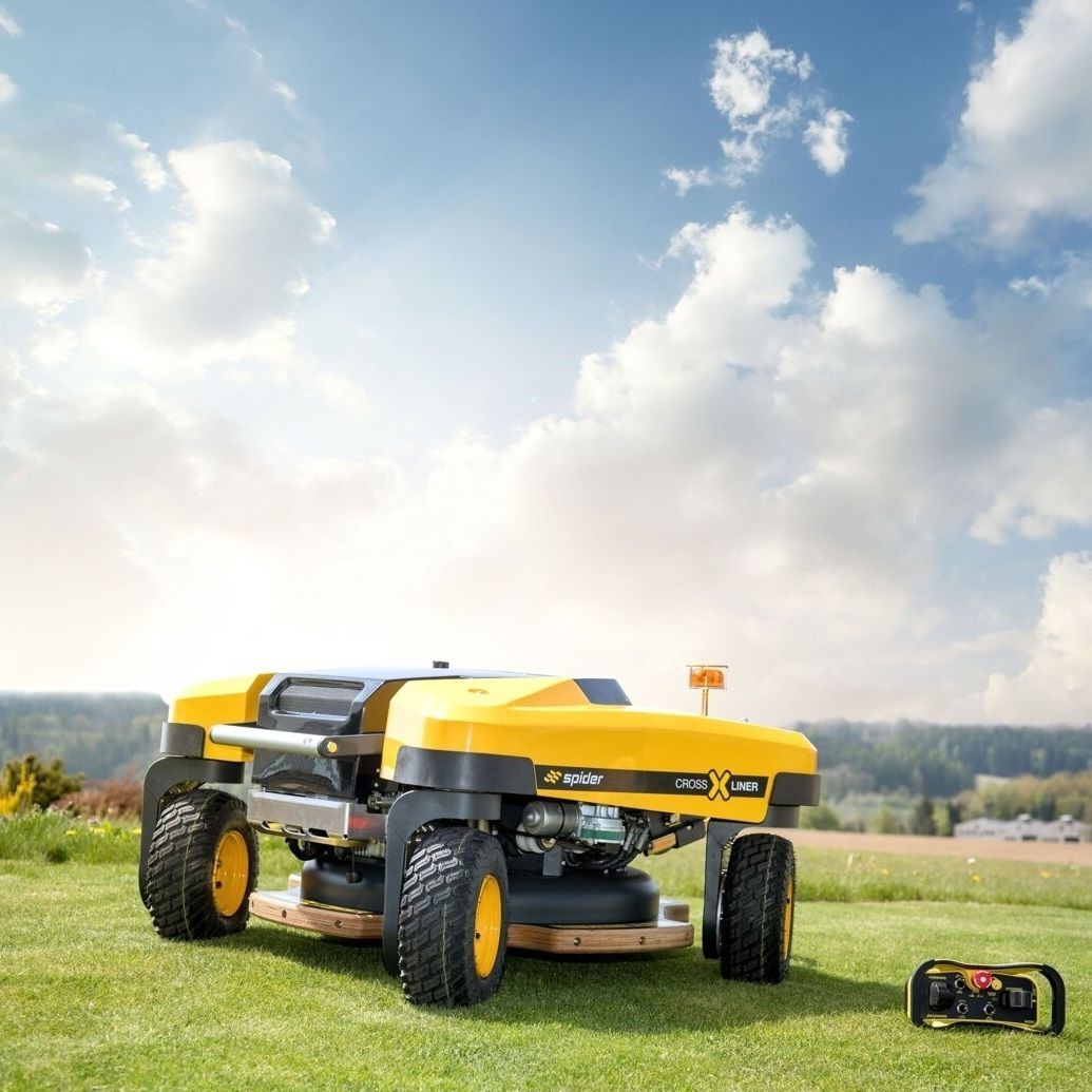 Cortacésped robotizado eCROSS LINER Spider Mowers eléctrico