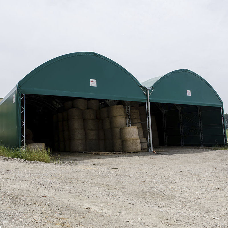 Tunnel De Stockage Pour Le Stockage Du Foin Due A S R L Modulaire