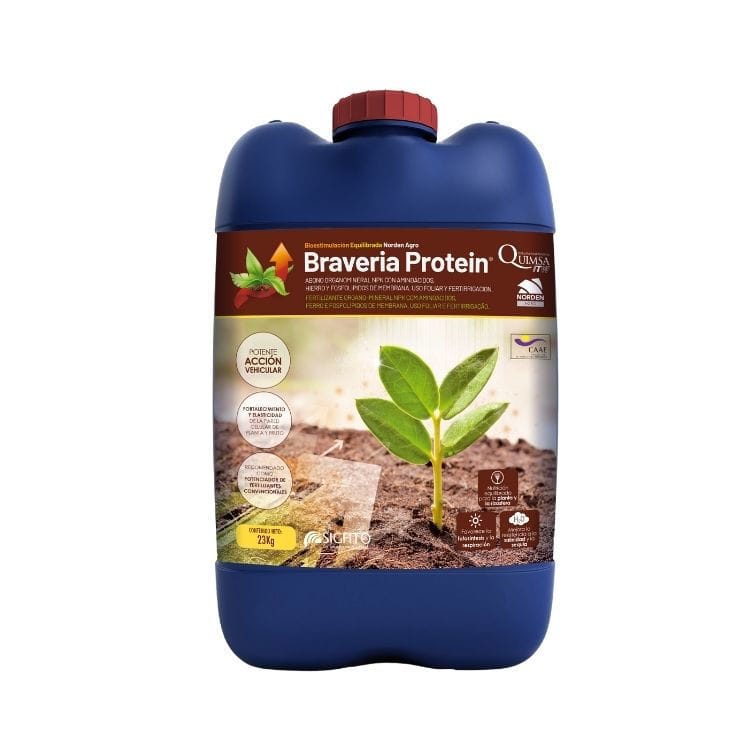 Engrais NPK BRAVERIA PROTEIN Quimsa ITW organique minéral