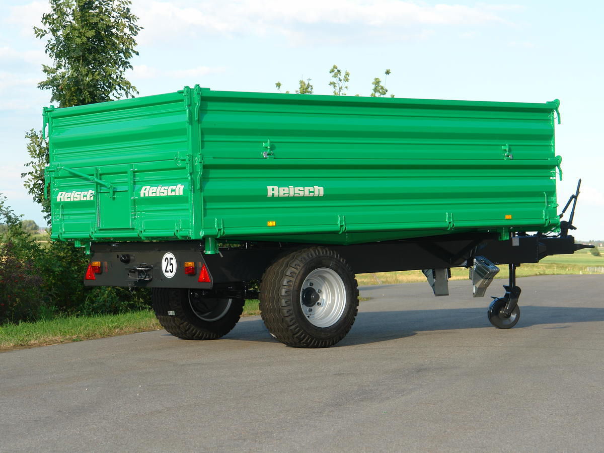 Dump Trailer Redk Martin Reisch Gmbh Tipping Single Axle