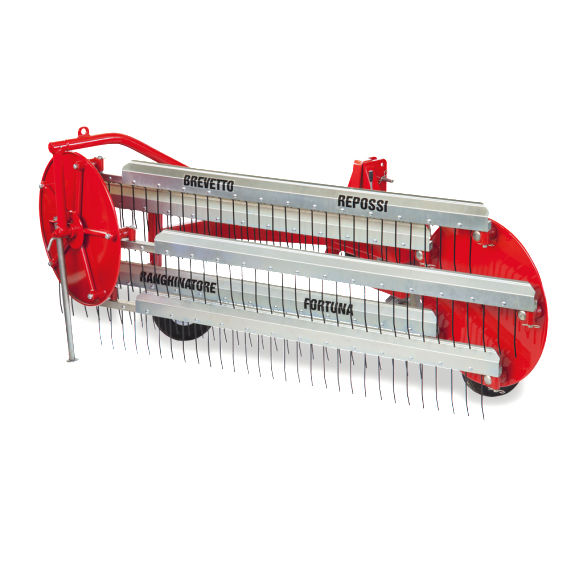 Rotary Rake 90 5 Repossi Macchine Agricole S R L Side Delivery