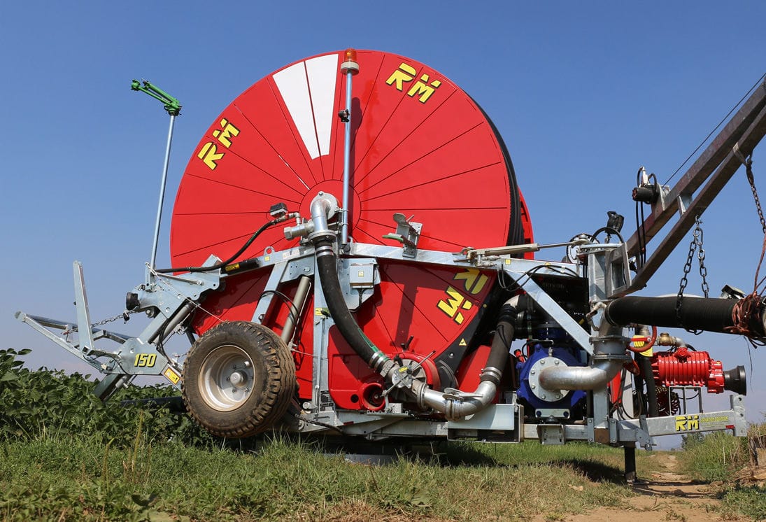 Irrigation Hose Reel Xjm Rm Irrigation S P A Turbine Drive