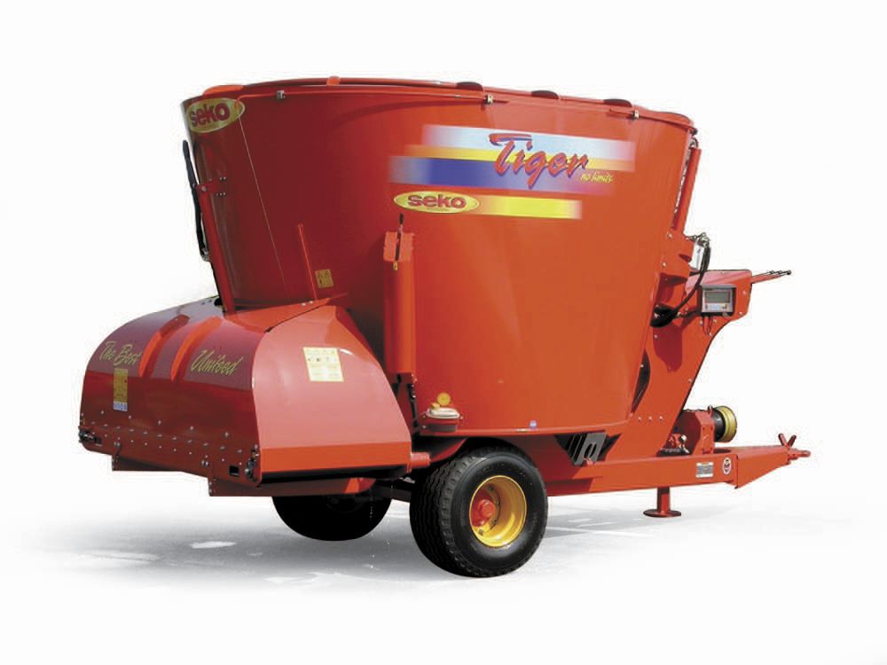 Vertical Mixing Wagon Tiger V Vmf Series Seko Industries Towed