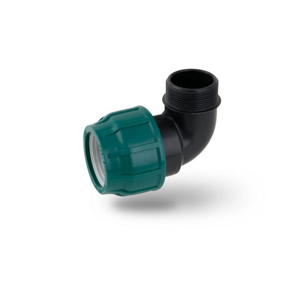 Elbow Compression Irrigation Fitting Series Poelsan Plastic San