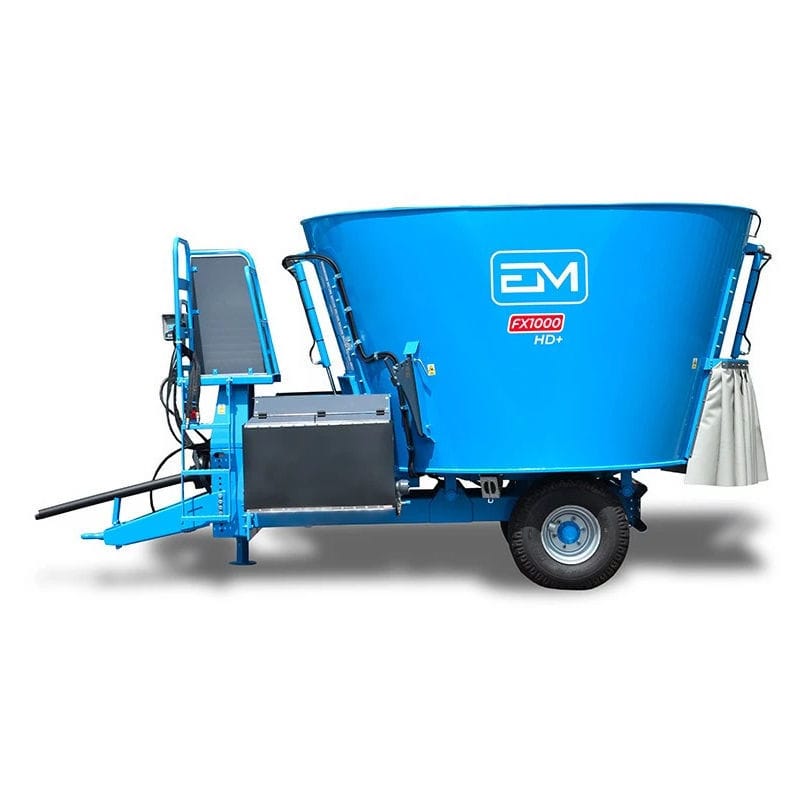 Vertical Mixing Wagon RINO FX HD Series Euromilk Towed Side