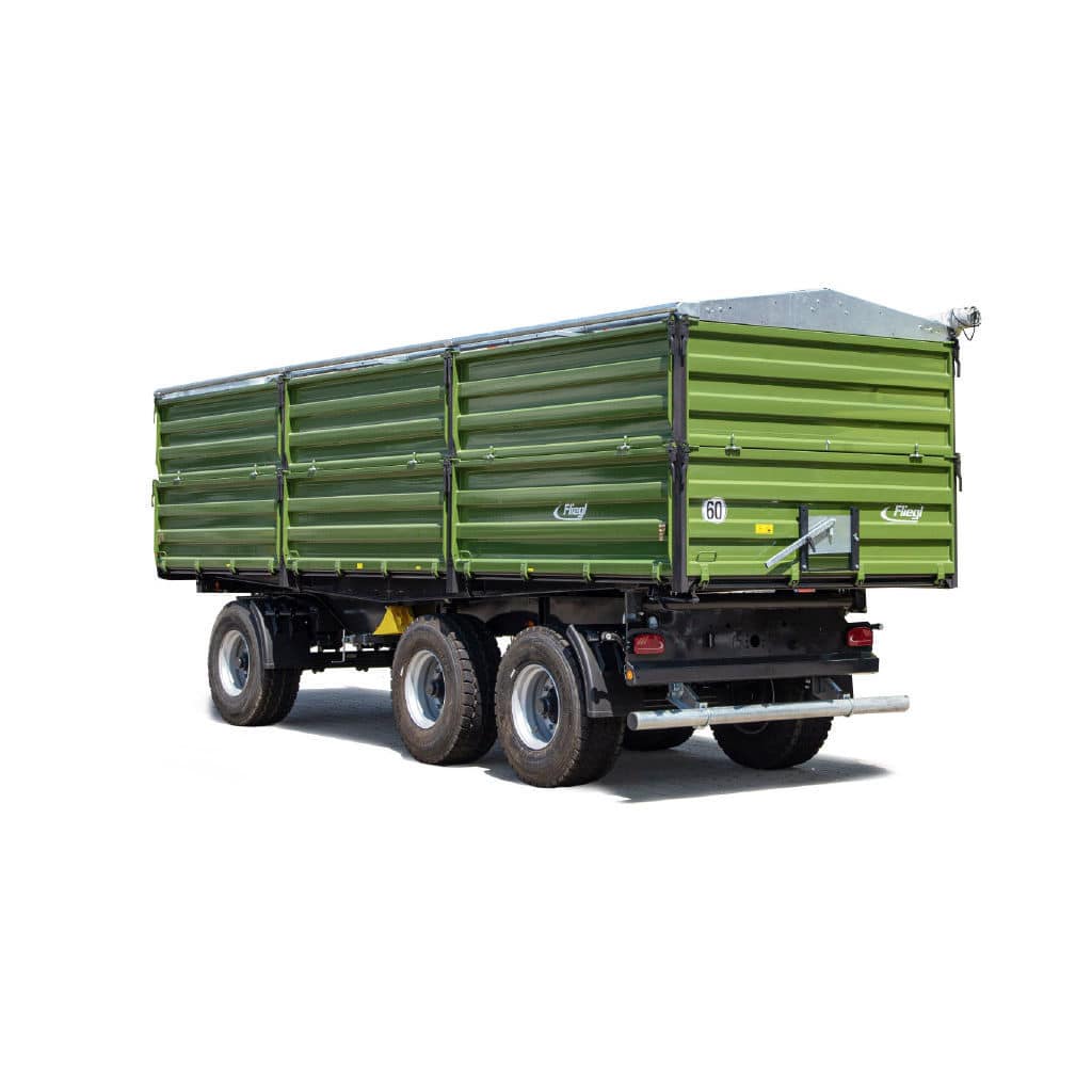 Tipping Trailer DDK Series Fliegl Agrartechnik GmbH 3 Axle