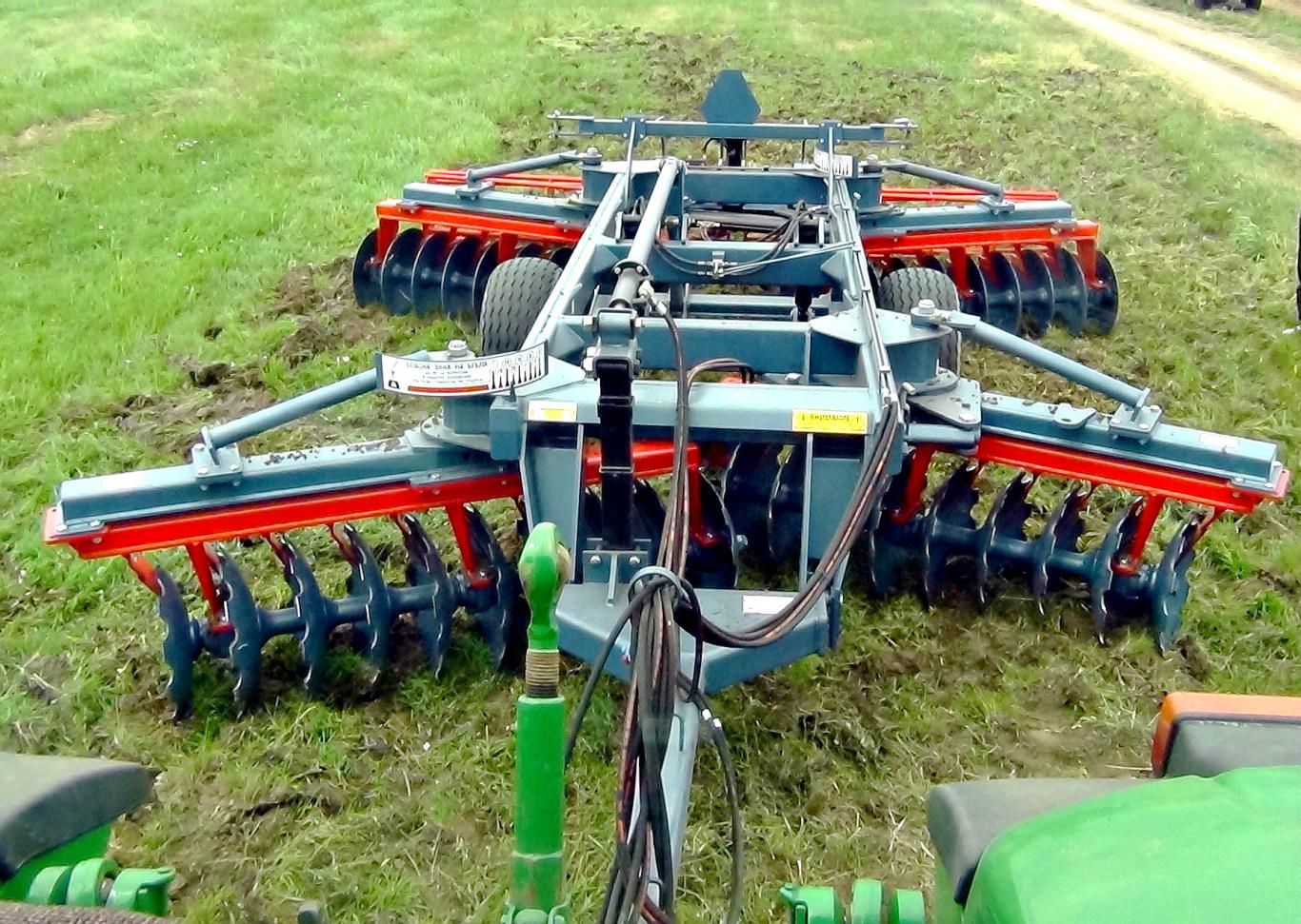 Towed Disc Harrow Master Madaraagro Section With Roller Offset