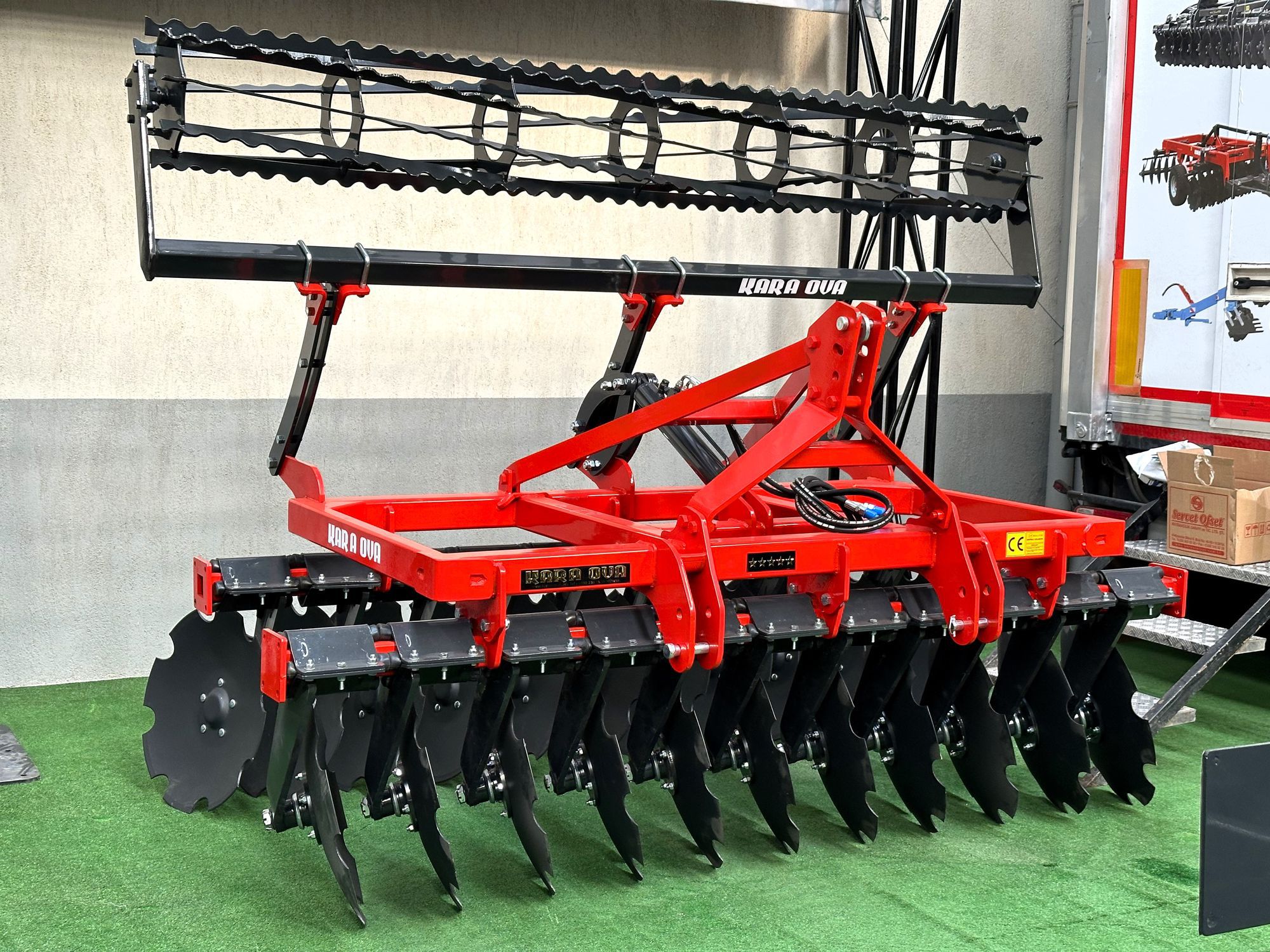 Mounted Disc Harrow Smumd Soil Master Kara Ova Section With