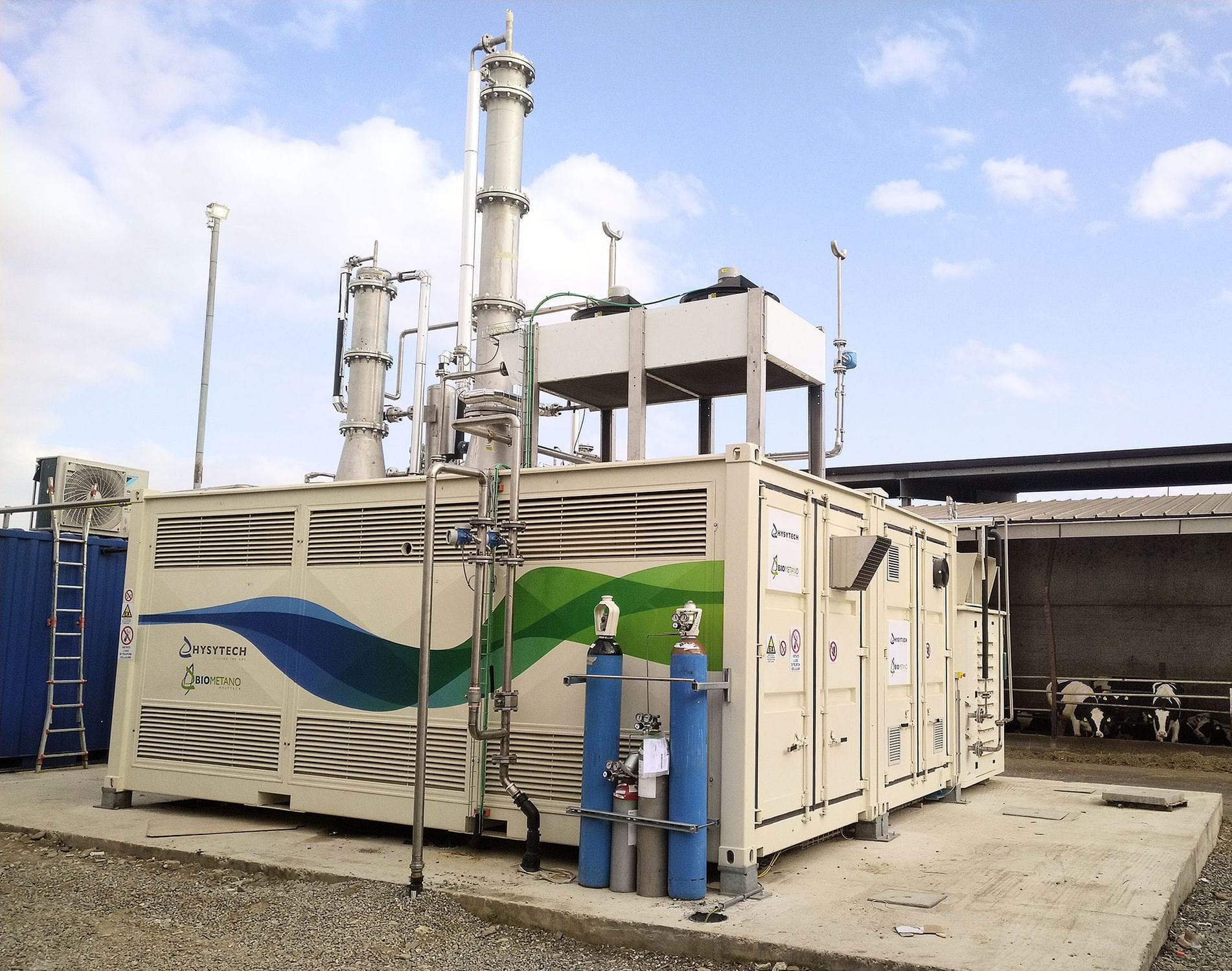 Biomethane Generator Set HYSYTECH SRL Stationary