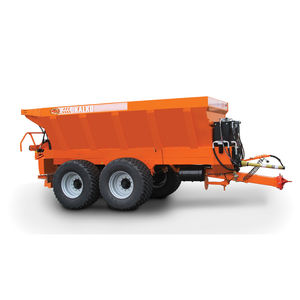 trailed fertilizer applicator / dry / lime / pneumatic