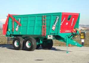 Towed Manure Spreader Sg Bossini S R L Horizontals Beaters