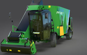 vertical mixing wagon / self-propelled
