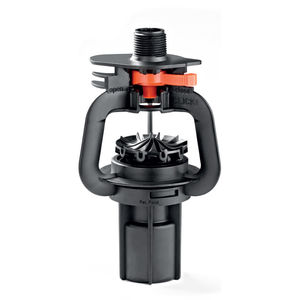 rotating sprinkler / low-angle