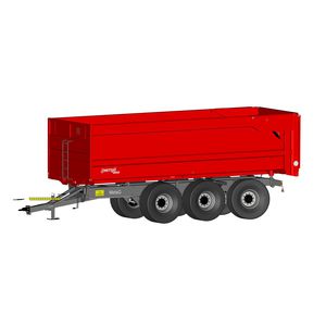 3-axle trailer / agricultural / self-unloading