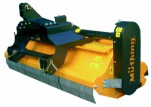 rear-mount mulcher / front-mount / flail / PTO-driven