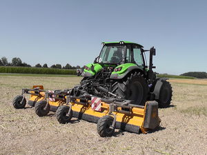 rear-mount mulcher / flail / hydraulic / PTO-driven