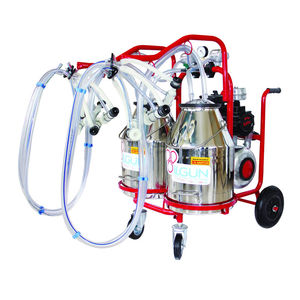 goat milking machine / for sheep / mobile / electric motor
