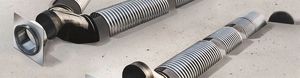 silo ventilation duct / farm building / tubular / metal