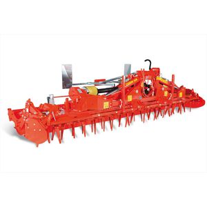 power harrow / with roller / folding