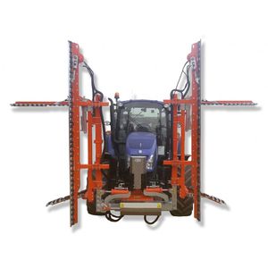 orchard pruning machine / tractor-mounted / sickle bar / hydraulic