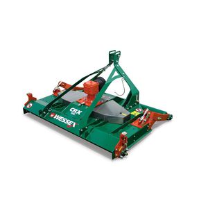 landscaping rotary cutter / PTO-driven / with roller conditioner