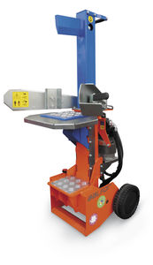 hydraulic log splitter / wheeled / vertical