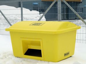 mineral material storage bin / fiberglass / galvanized