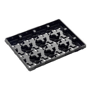 plastic insert tray / rectangular / square