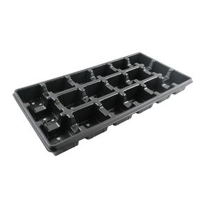 polystyrene plug tray / reusable / square