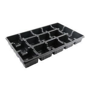 polystyrene plug tray / reusable / square