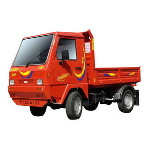 2-person transport vehicle / diesel / with dump bed / with cab