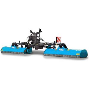 mounted mulcher / knife / PTO-driven / folding