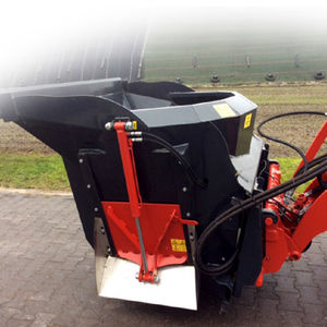 vertical feed mixer / mounted / single-auger