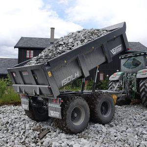 dump trailer / tandem / agricultural