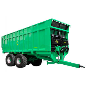 dump trailer / 2-axle / silage / forage