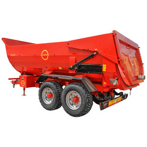 dump trailer / 2-axle / agricultural / silage