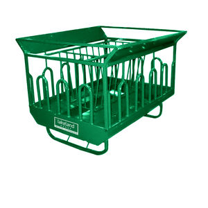 sheep hay rack / for goats / metal / multi-access