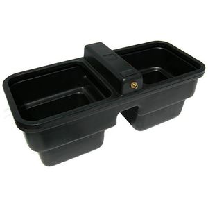 horse waterer / trough / plastic / multi-access