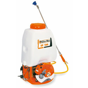 garden sprayer / backpack / with combustion engine / with piston pump
