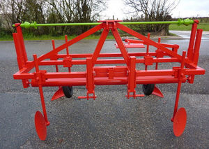 disc plastic mulch unroller / automatic