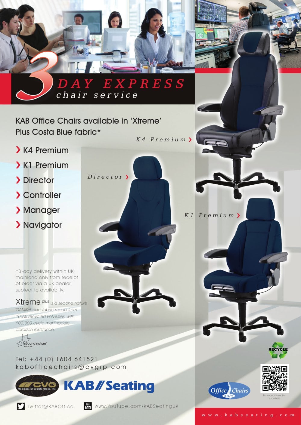 kab controller chair uk