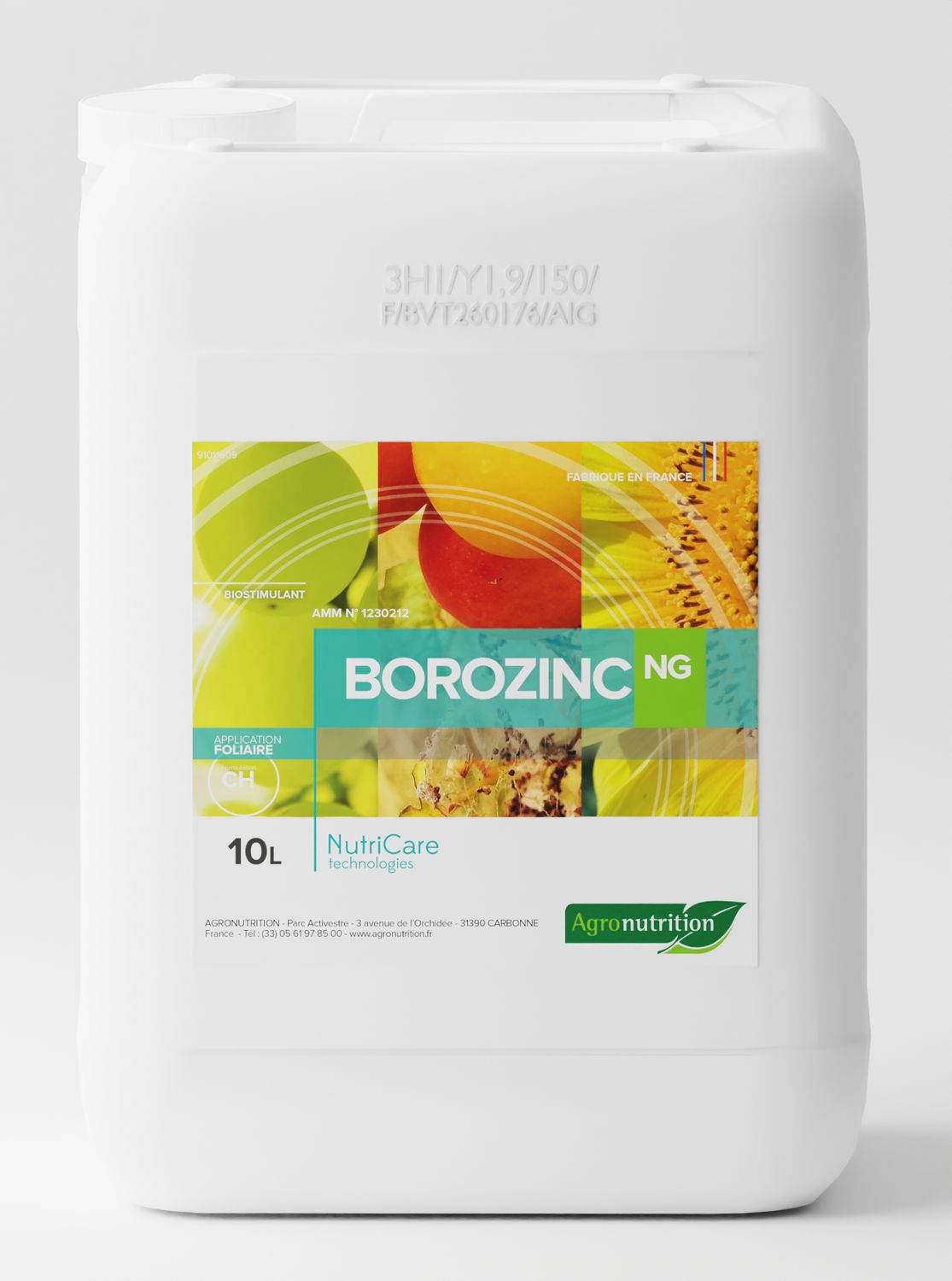 Bioestimulante orgânico BOROZINC NG agronutrition mineral