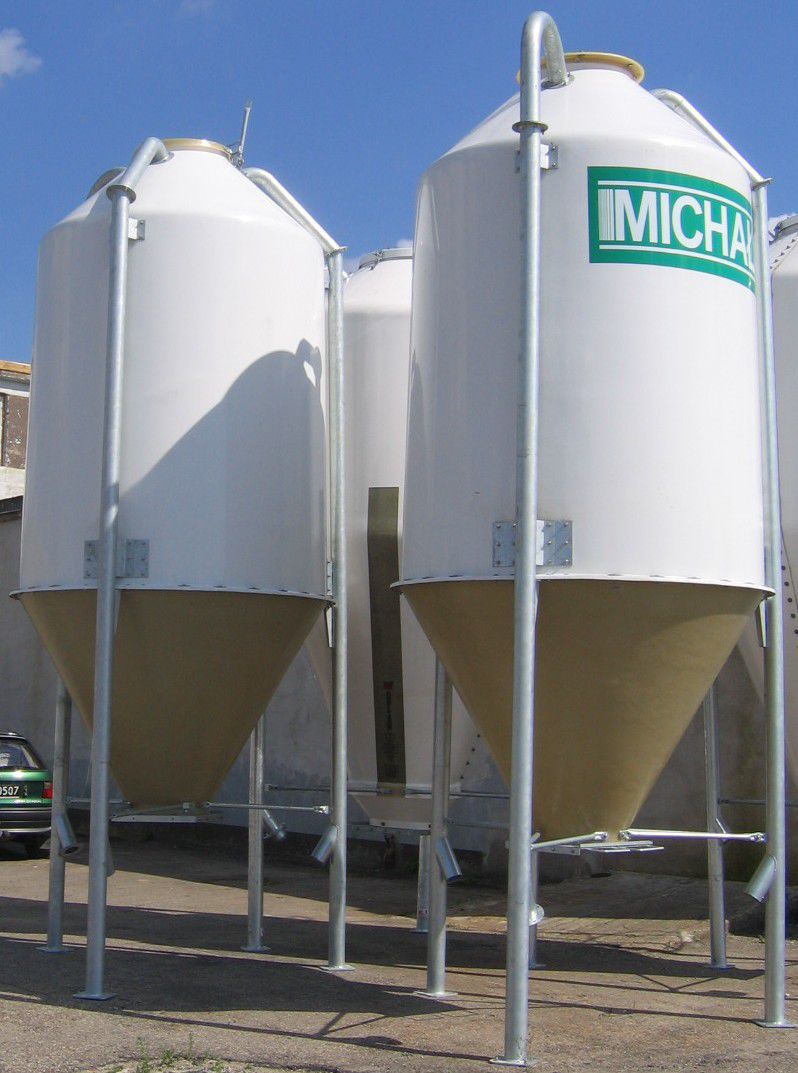Silo für Getreide - MC series - MICHAL - Zaklad Produkcyjno Uslugowo Handlowy - Glasfaser / rund
